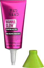 Bed Head by TIGI - Wanna Glow Hydrating Jelly Hair Oil - For Shiny Smooth Hair - 100 ml (Pack of 2)