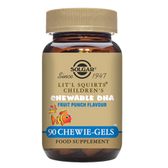 Solgar-Lit'l Squirts Children's Chewable DHA Chewie Gels - Pack of 90