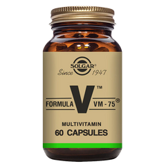 Solgar -Formula VM-75 Multivitamin Vegetable Capsules - Pack of 60