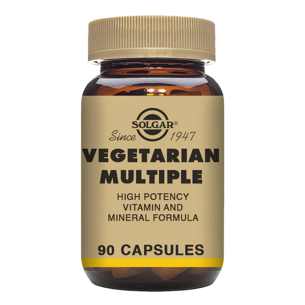 Solgar-Vegetarian Multiple Vegetable Capsules - Pack of 90