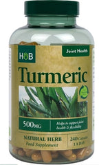 Holland & Barrett-Turmeric 500mg 240 Capsules