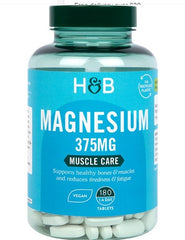 Holland & Barrett-Magnesium 375mg 180 Tablets