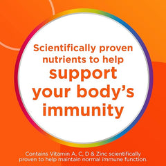 Centrum Vitamin & Mineral MultiGummies Immunity Support, Orange Natural Fruit Flavouring, Includes essential Vitamins D, A, C & Zinc, 30 Chewable Gummies (Packaging may vary)