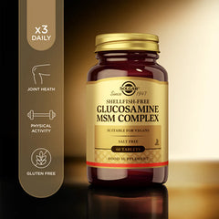 Solgar-Glucosamine MSM Complex Tablets - Pack of 60