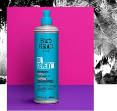 Bed Head by TIGI - Recovery Moisturising Shampoo - Ideal for Dry Damaged Hair - Hair Repair - 600ml