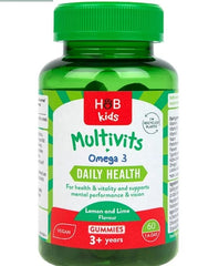 Holland & Barrett-Daily Kids Multivitamins & Omega 60 Gummies