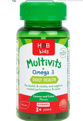 Holland and Barrett Kids Multivit and Omega 30 Gummies