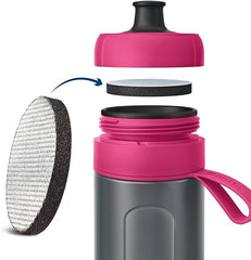 Water Filter Bottle Model Active - Pink