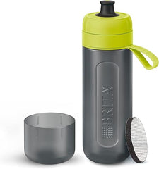 BRITA S1201 Water Filter bottle Active, reduces chlorine and organic impurities, BPA free, Lime, 600ml