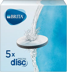 BRITA MicroDisc pro 5, Gray, 5 Items