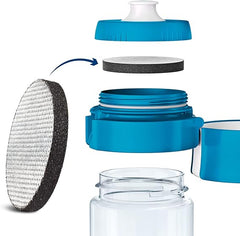 Water Filter Bottle - Blue