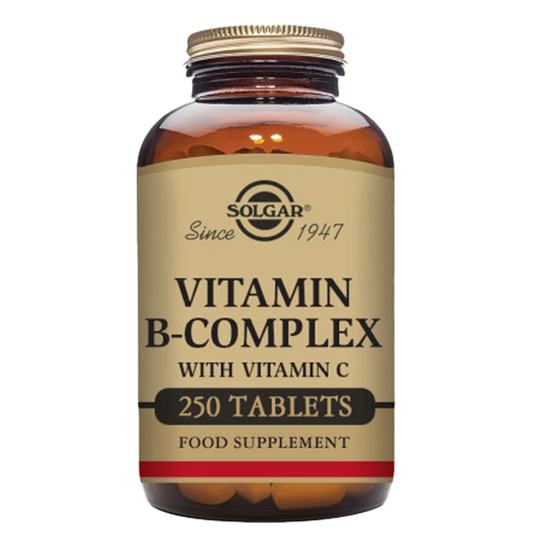 Solgar-Vitamin B-Complex with Vitamin C Tablets