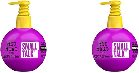 Bed Head by TIGI - Small Talk Hair Thickening Cream - For Fine Hair - 125 ml (Pack of 2)