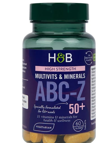 Holland & Barrett-ABC to Z 50+ Multivitamins 60 Tablets