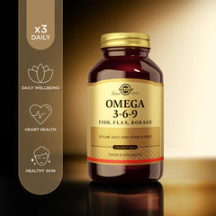 Solgar -Omega 3-6-9 Softgels