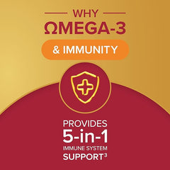 Seven Seas Omega-3 Fish Oil & Immunity, with Vitamin C, Vitamin D