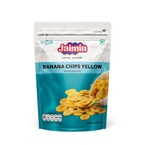 Jaimin Banana Chips Yellow, 200gm