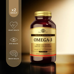 Solgar - Triple Strength Omega-3 Softgels