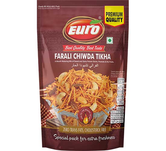 Euro Farali Chiwda Tikha, 300gm