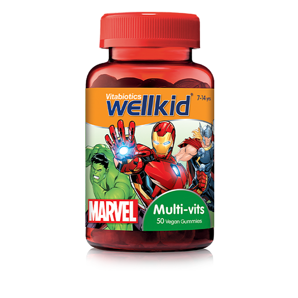 Vitabiotics Wellkid Marvel Multi-vits (50 Vegan Gummies)