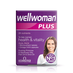 Vitabiotics Wellwoman Plus Omega 3-6-9 (56 Tablets/Capsules)