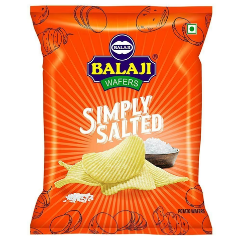Balaji Simply Salted Potato Wafers 150 g