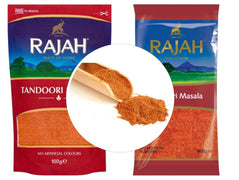 Rajah Tandoori Masala Mixed Ground Spices BBQ Marinade